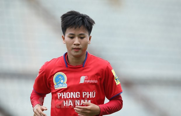 Tuyết Dung thể hiện quyết tâm trước vòng play-off World Cup 2023
